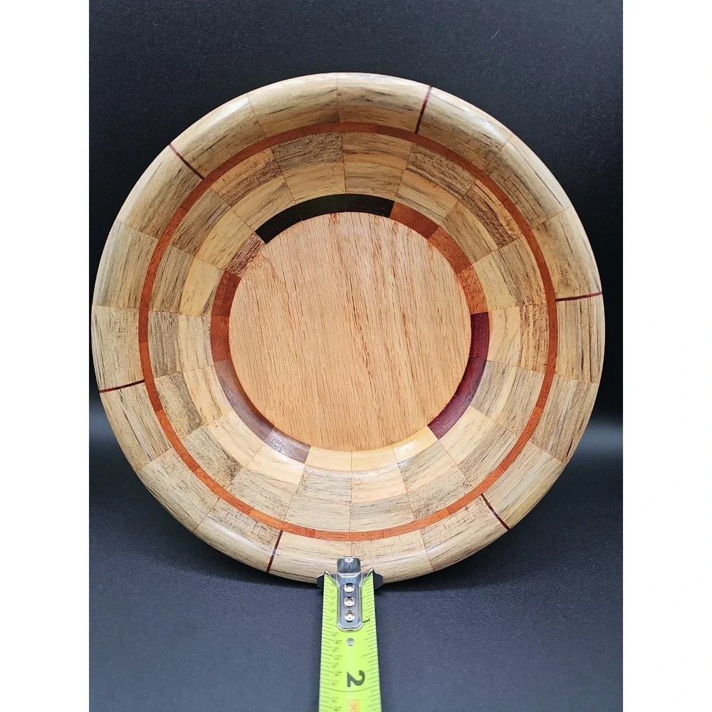 Board Style Segmented Turned Bowl